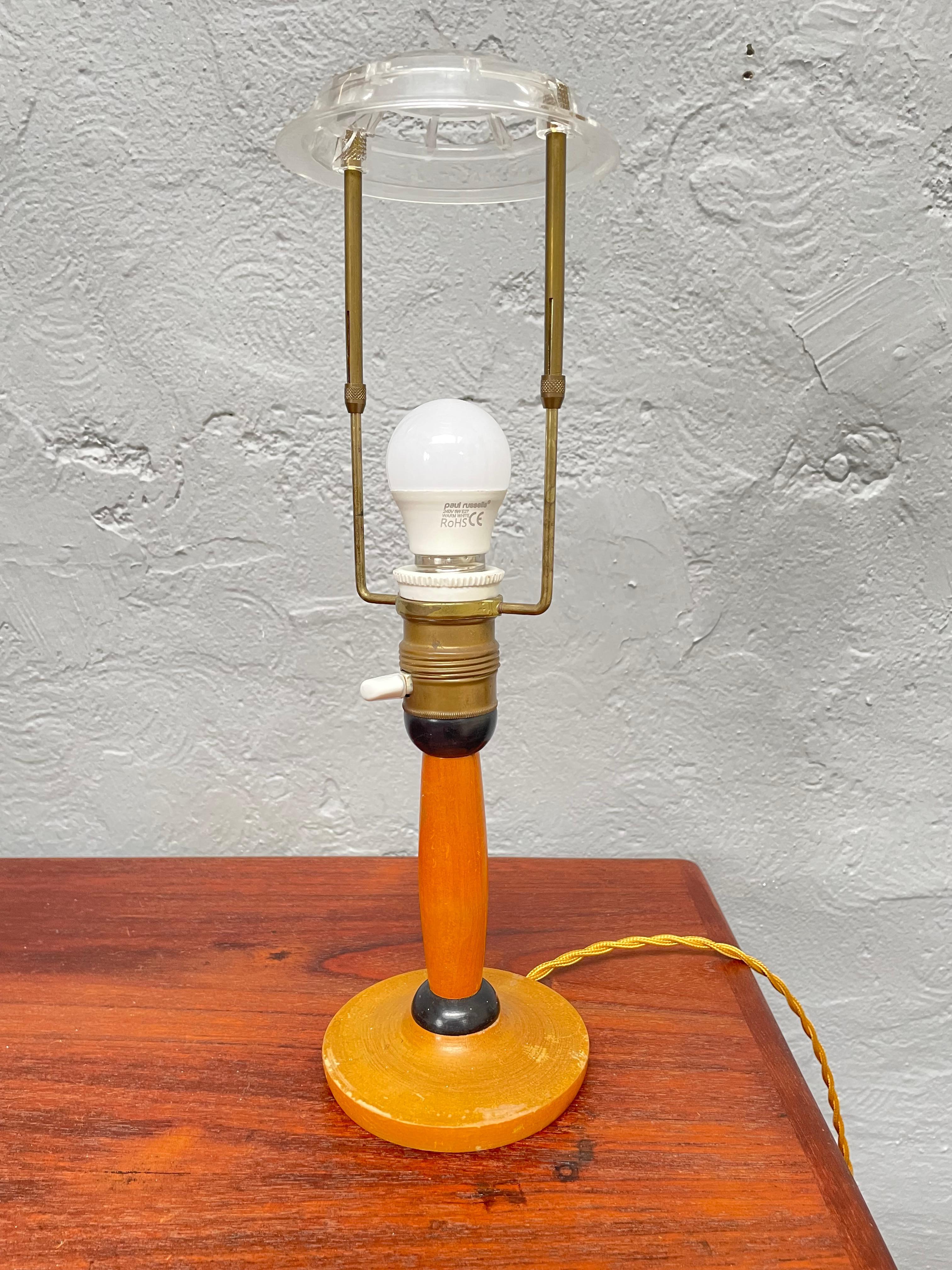 Antike schwedische Art-déco-Tischlampe, Art déco (Frühes 20. Jahrhundert) im Angebot