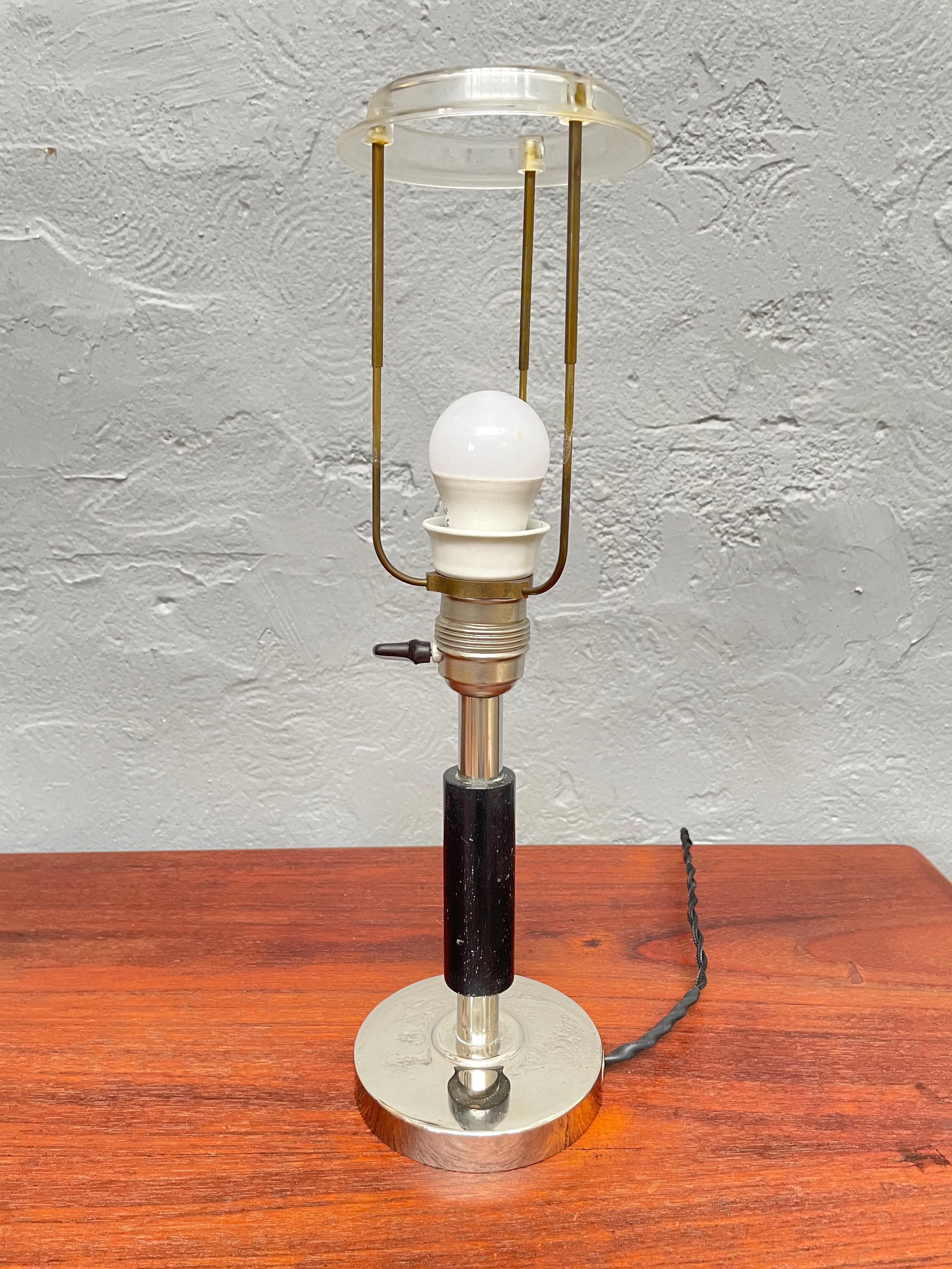 An Antique Swedish Art Deco Table Lamp For Sale 1
