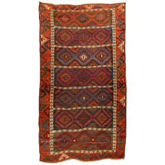 Tapis turc ancien Yoruk, vers 1880