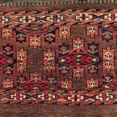 Antique Turkmen Yomud Bag Face, Northeastern Persia