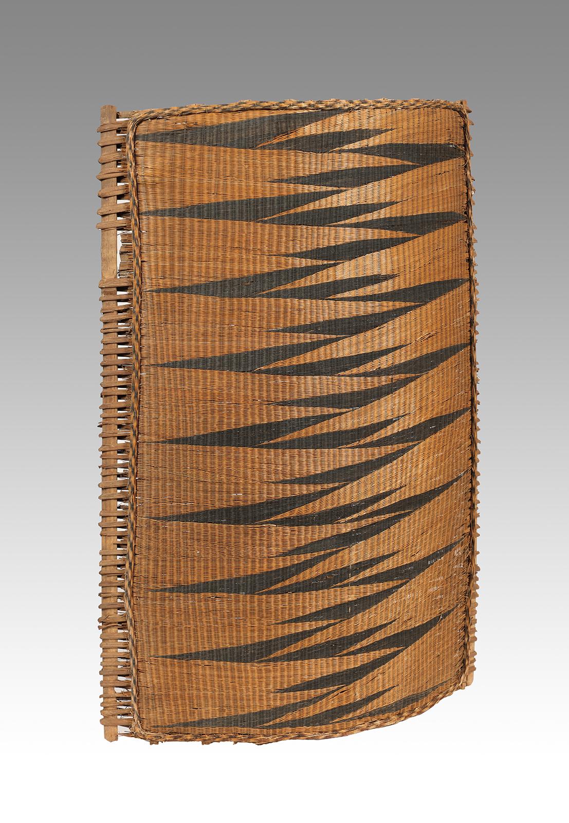 Antiguo biombo de cestería tutsi, Ruanda Tribal en venta