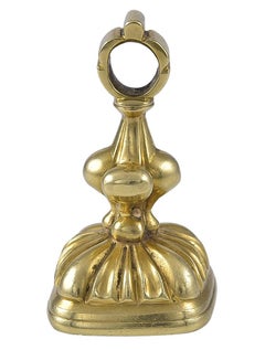 Antique Victorian 18 Karat Gold and Bloodstone Intaglio Fob Seal