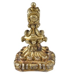 Antique Victorian 18 Karat Gold and Bloodstone Intaglio Fob Seal