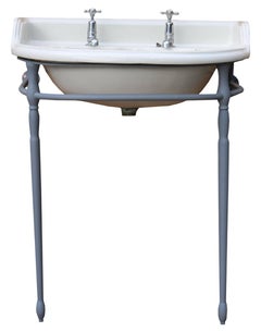 Antique Victorian Basin with Stand