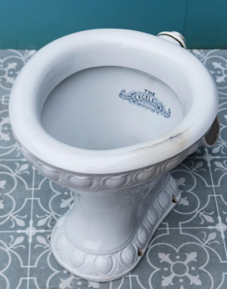 Antique Victorian Style 'Excelsior' Toilet For Sale at 1stDibs
