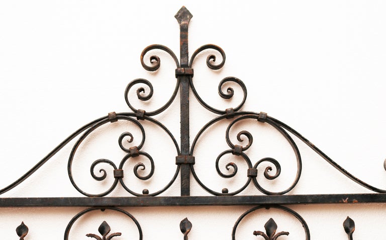 Antique Wrought Iron Gate 1
