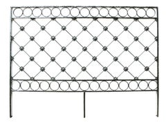An Antique Wrought Iron Railing