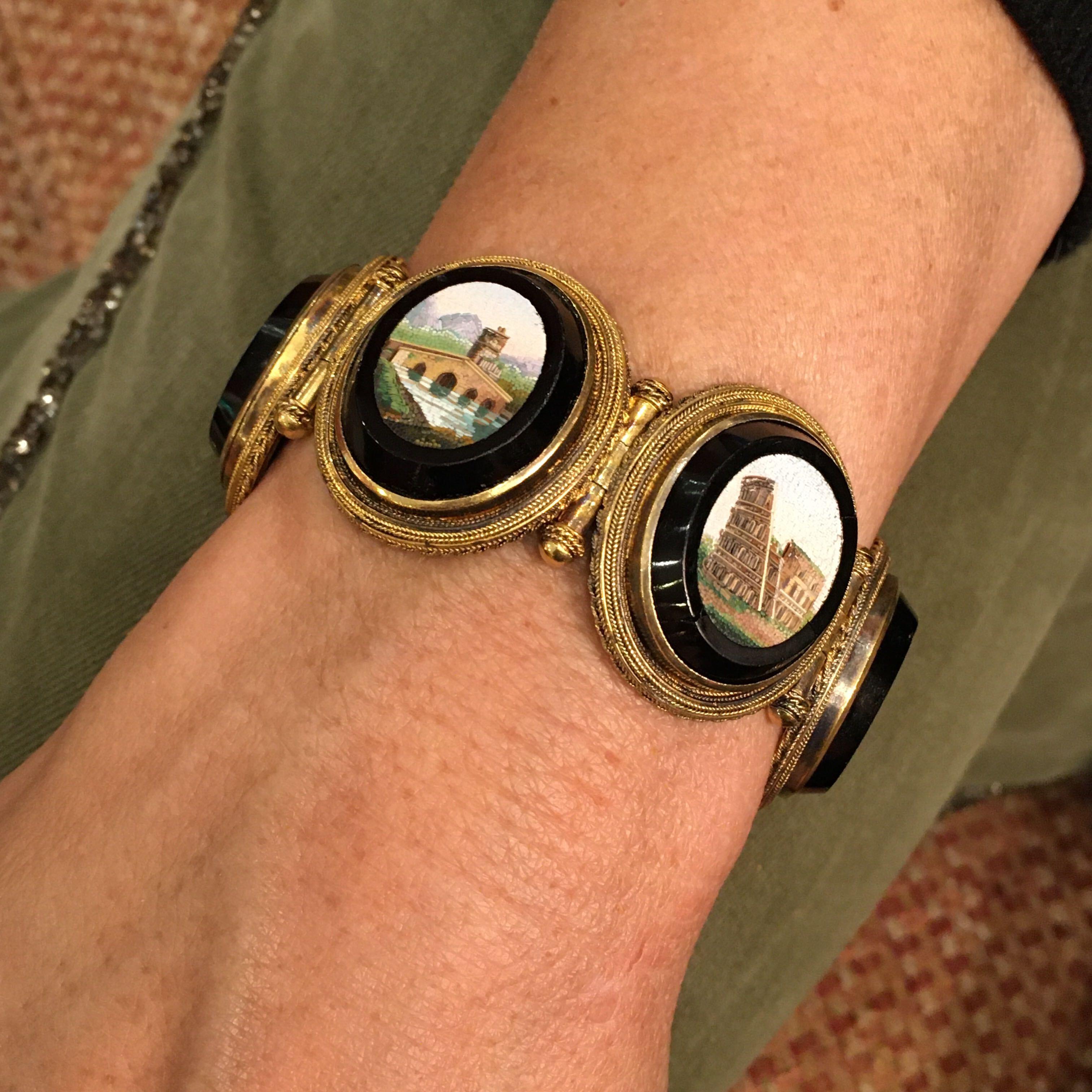 micromosaic bracelet
