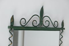 Schmiedeeiserner Wandspiegel Antti Hakkarainen, Taidetakomo Hakkarainen 1930er Jahre