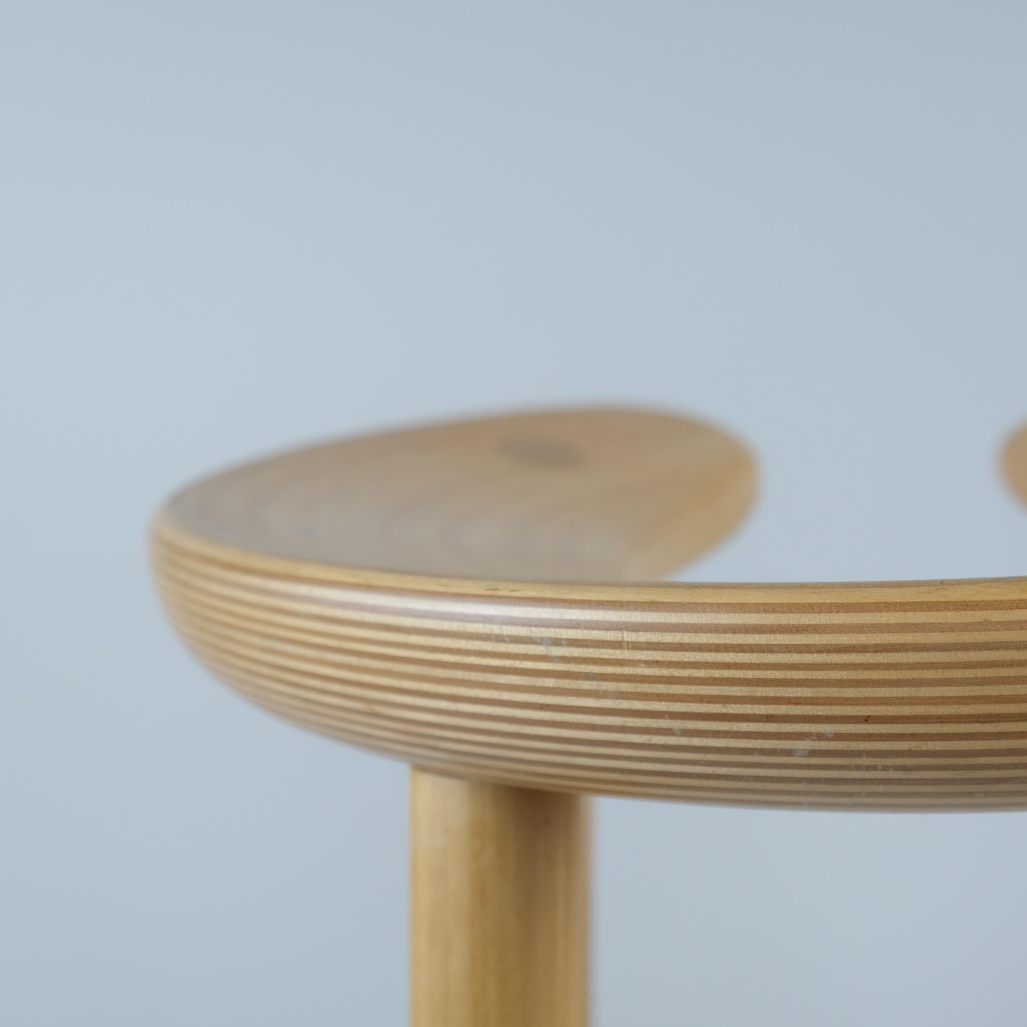 An Antti Nurmesniemi Sauna Stool for Palace Hotel, Helsinki 1952 5