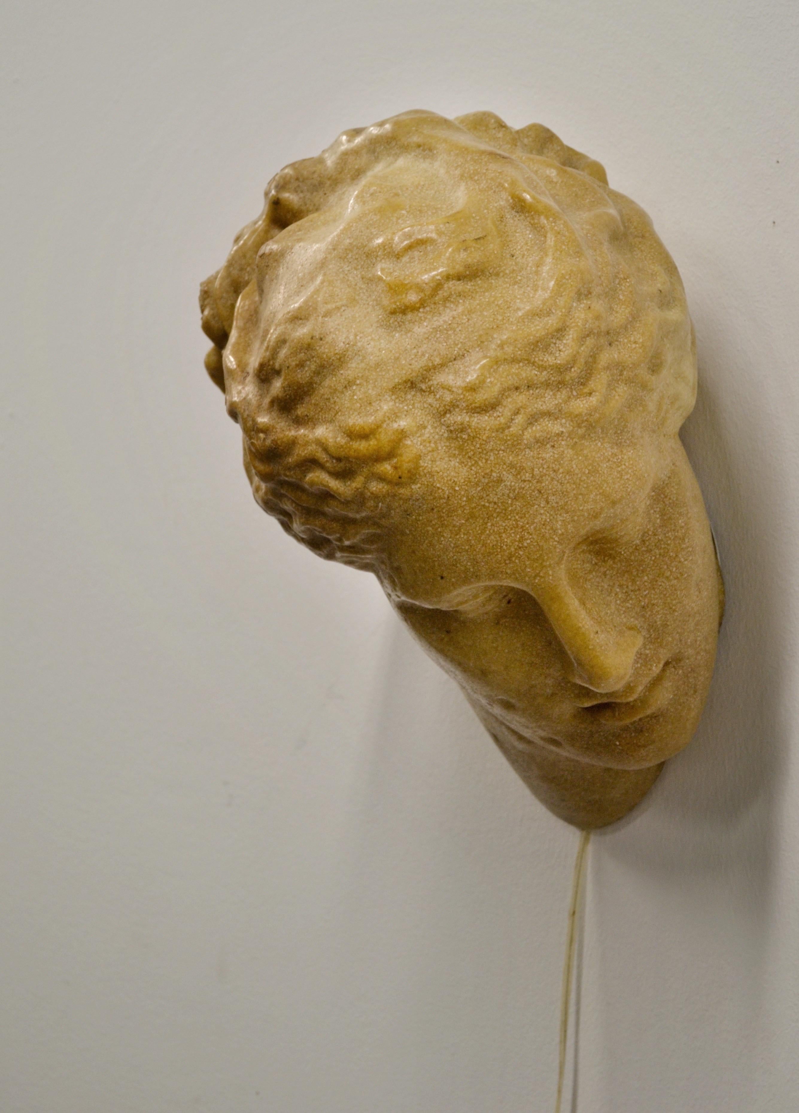 An Aphrodite wall lamp by André Cazenave for Atelier A - France 1970 im Angebot 4