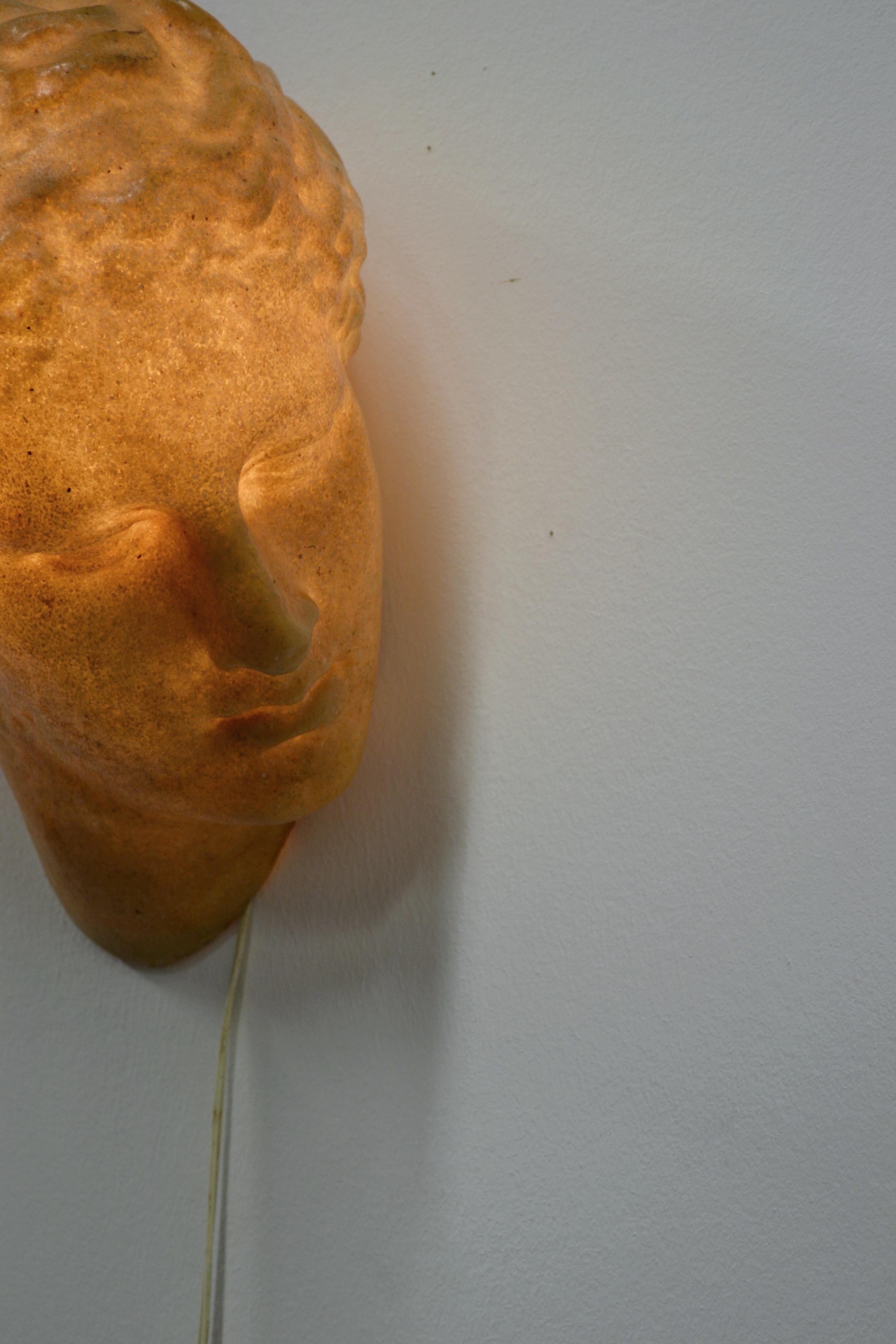 An Aphrodite wall lamp by André Cazenave for Atelier A - France 1970 im Angebot 7