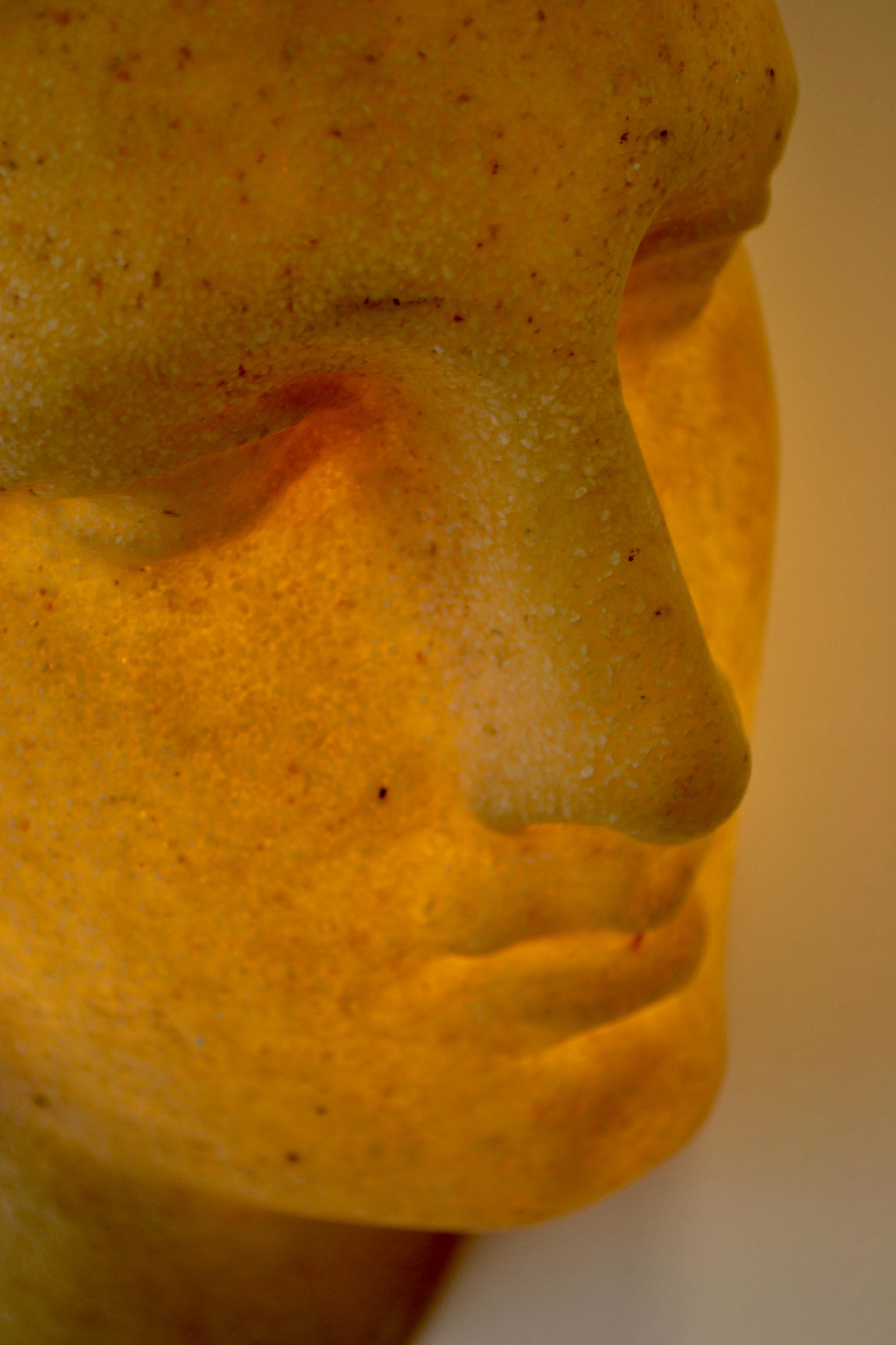 An Aphrodite wall lamp by André Cazenave for Atelier A - France 1970 In Good Condition In SOTTEVILLE-LÈS-ROUEN, FR