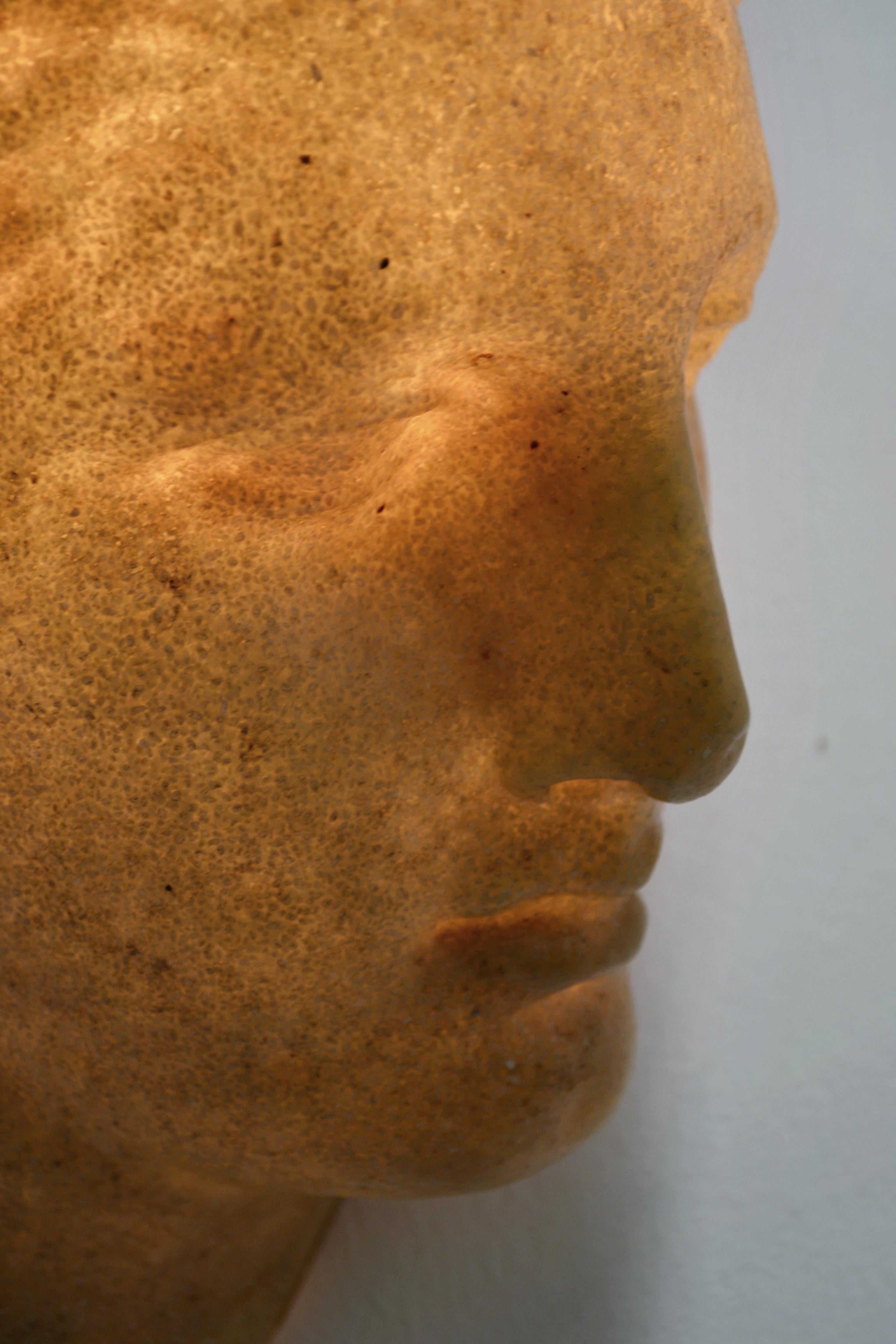 An Aphrodite wall lamp by André Cazenave for Atelier A - France 1970 im Zustand „Gut“ im Angebot in SOTTEVILLE-LÈS-ROUEN, FR