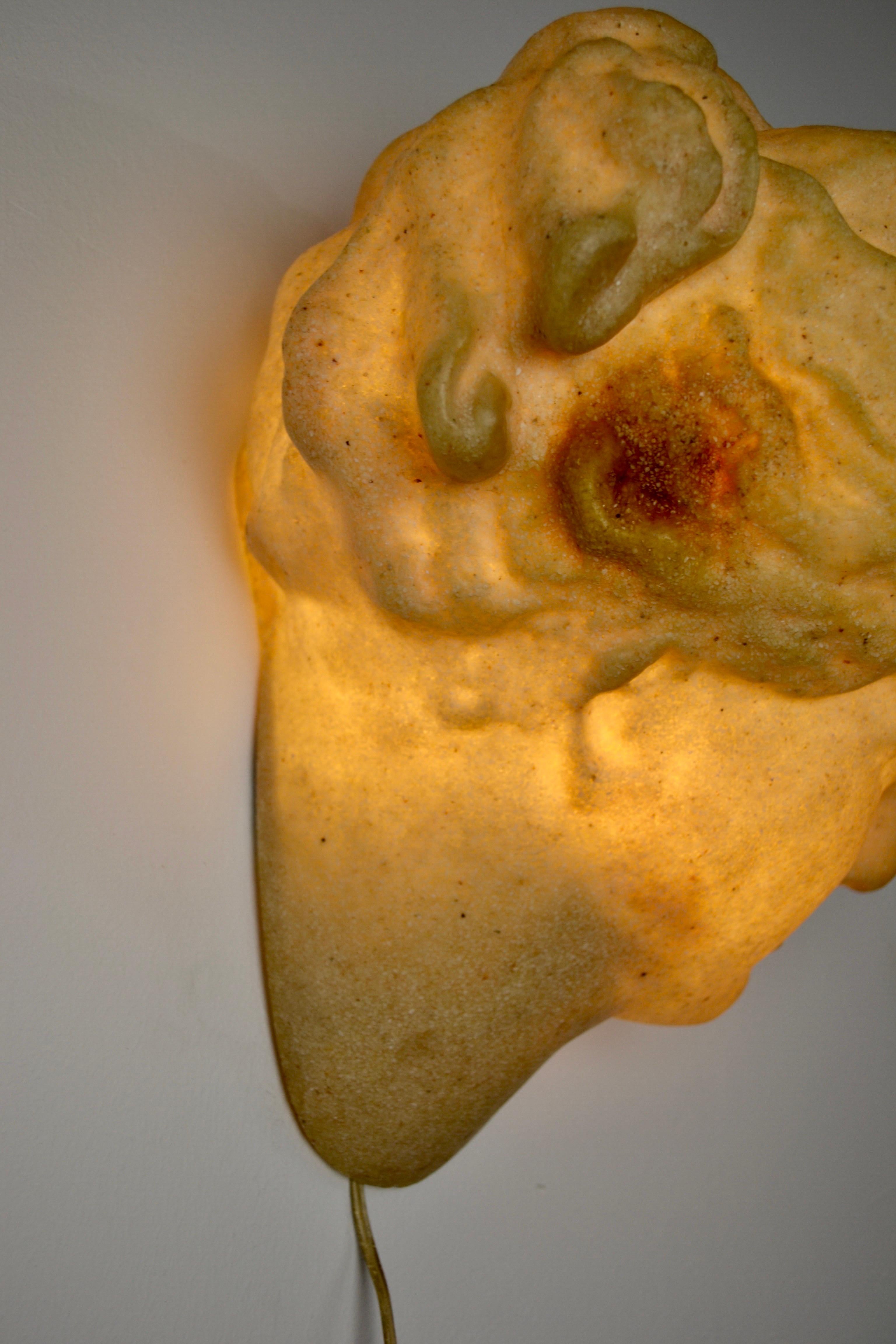 Late 20th Century An Aphrodite wall lamp by André Cazenave for Atelier A - France 1970