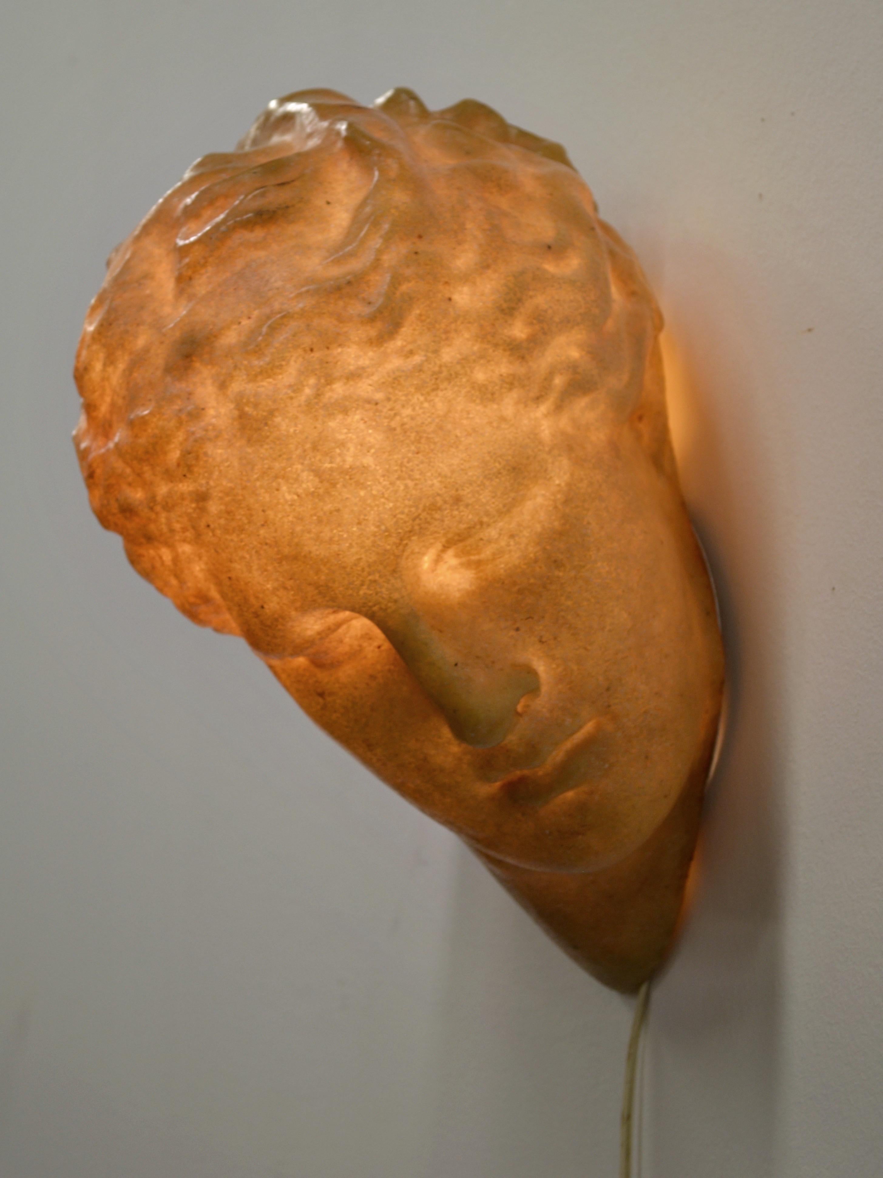 An Aphrodite wall lamp by André Cazenave for Atelier A - France 1970 im Angebot 1