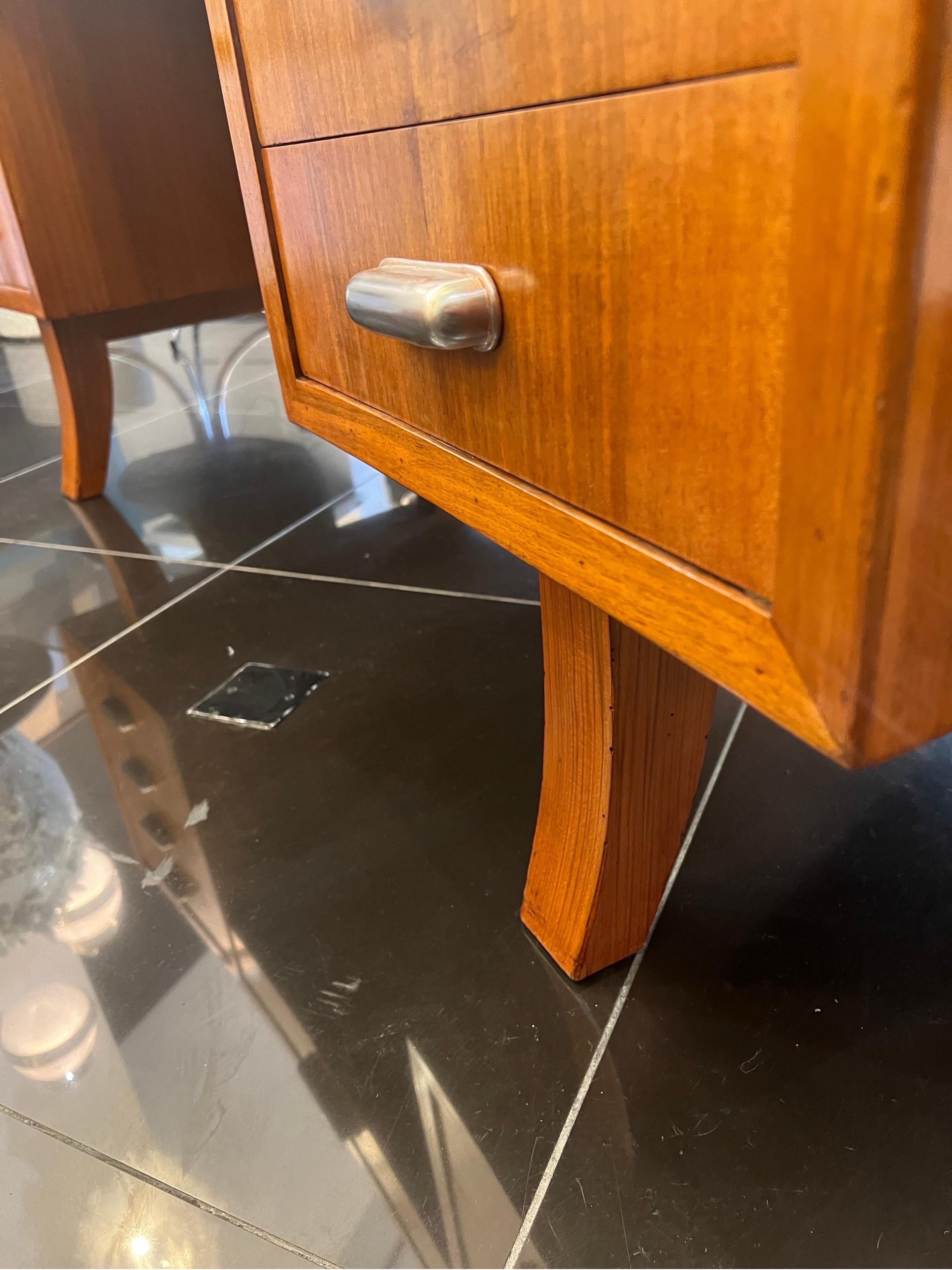 An architectural Italian curved desk  5