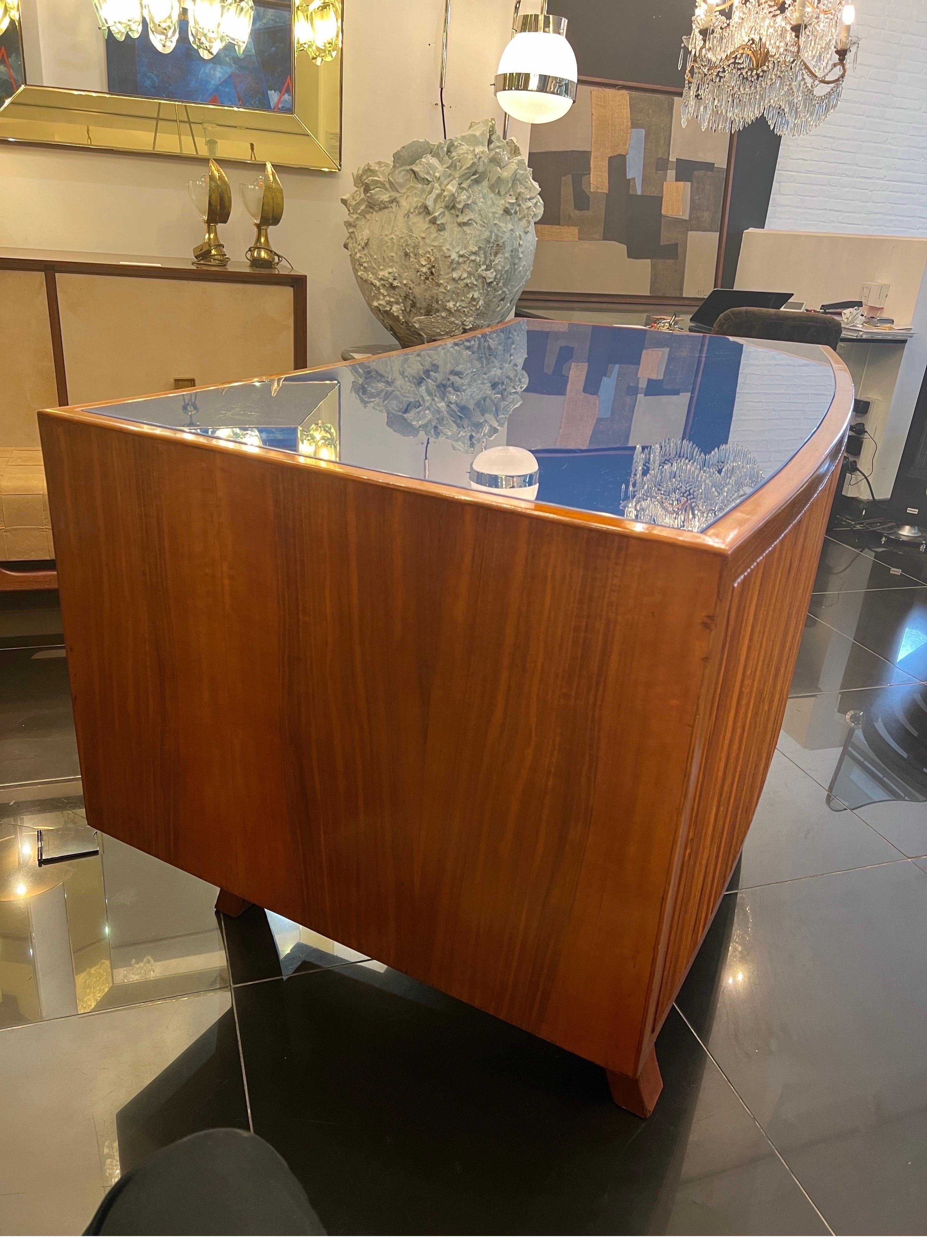 An architectural Italian curved desk  For Sale 6