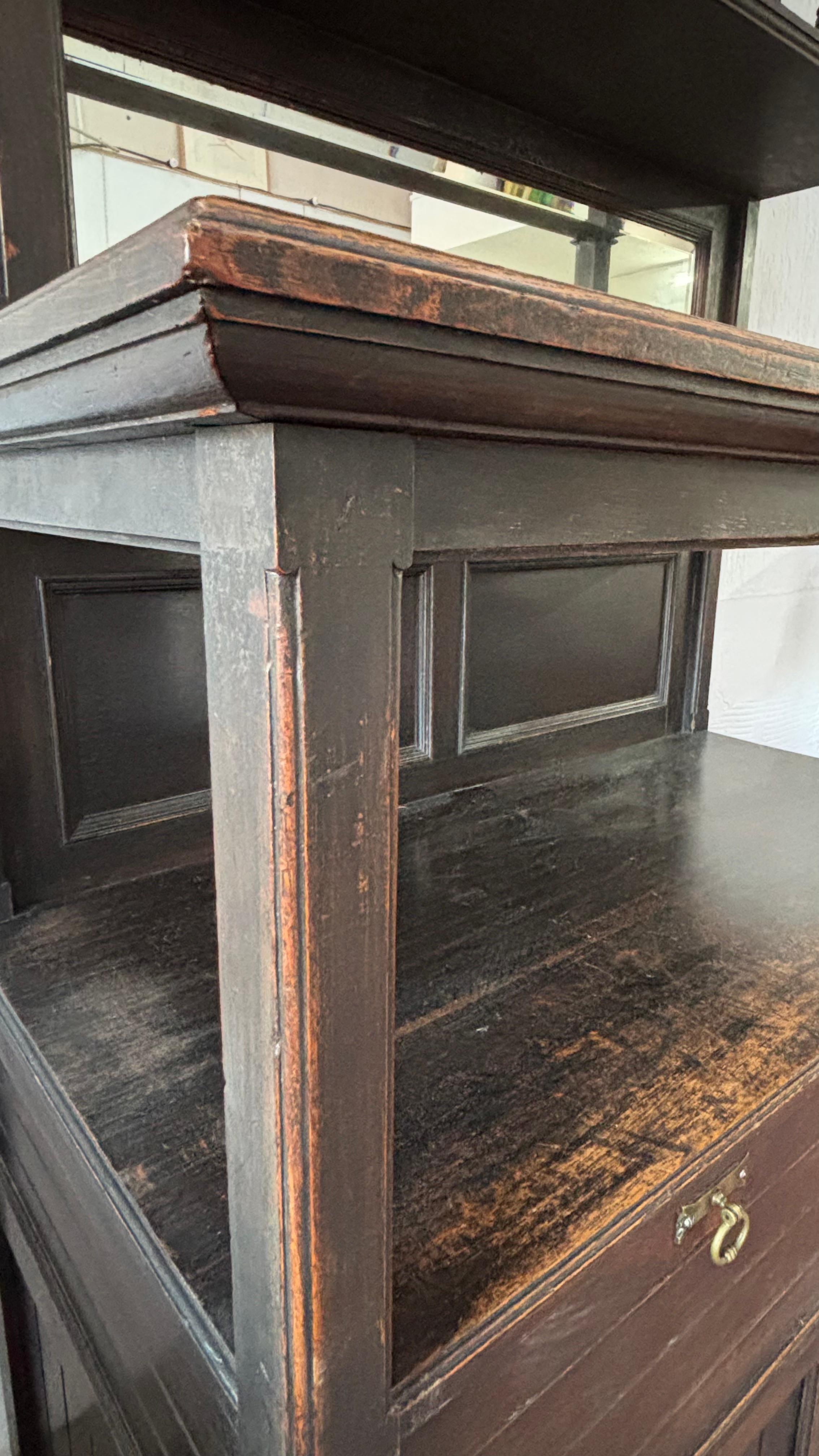 An Architectural Pagoda Top Dresser Cabinet, Arts & Crafts, English c1880 For Sale 7