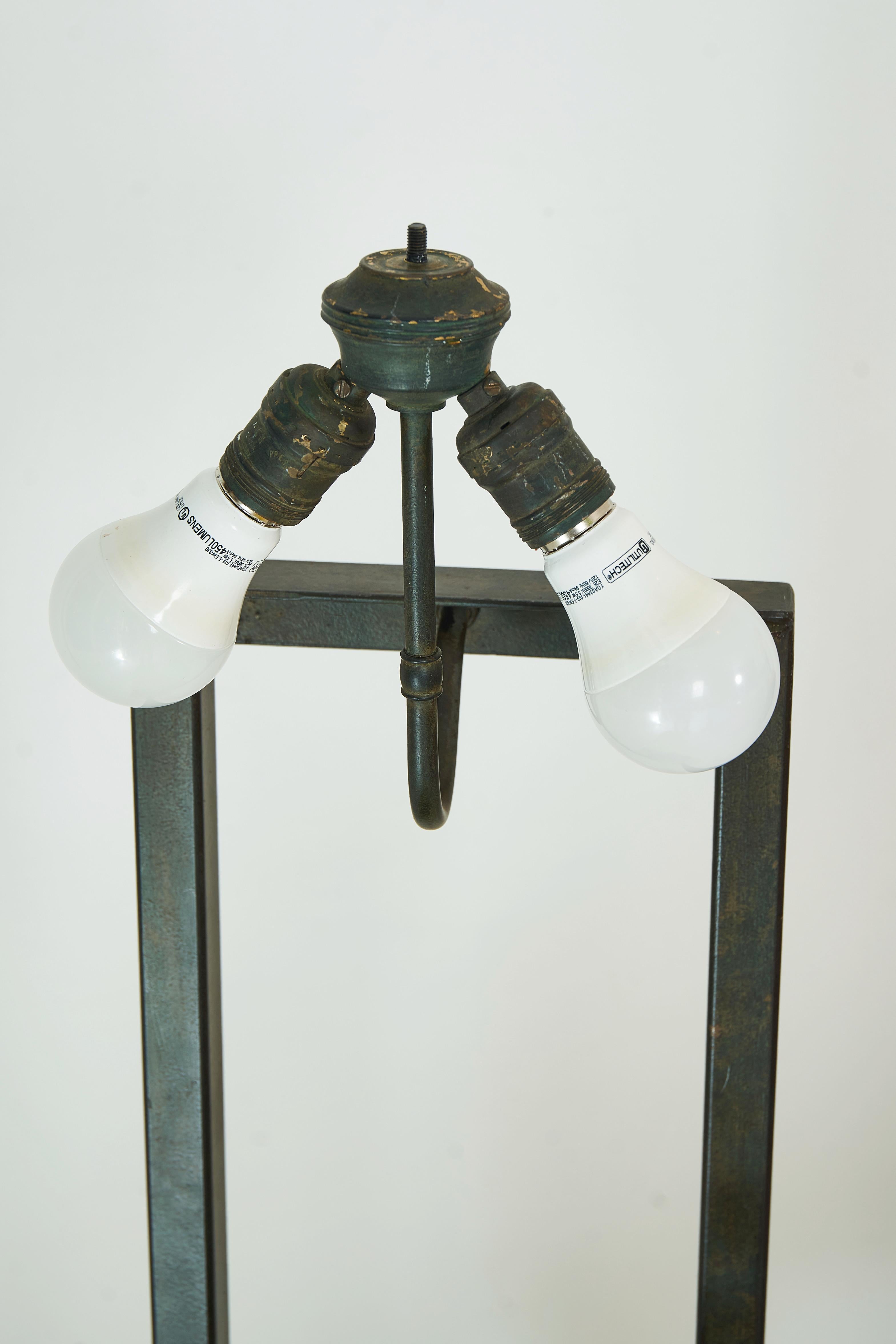An Armature Lamp featuring a Rearing Horse designed by William Haines In Good Condition In Palm Desert, CA