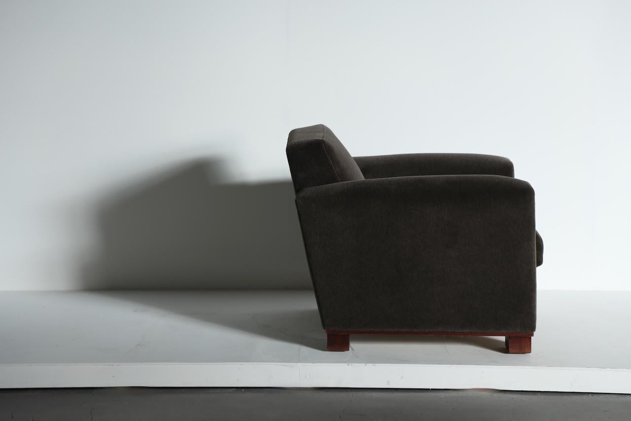 Un sillón, atribuido a Jacques Adnet, Francia, años 50 en venta 3