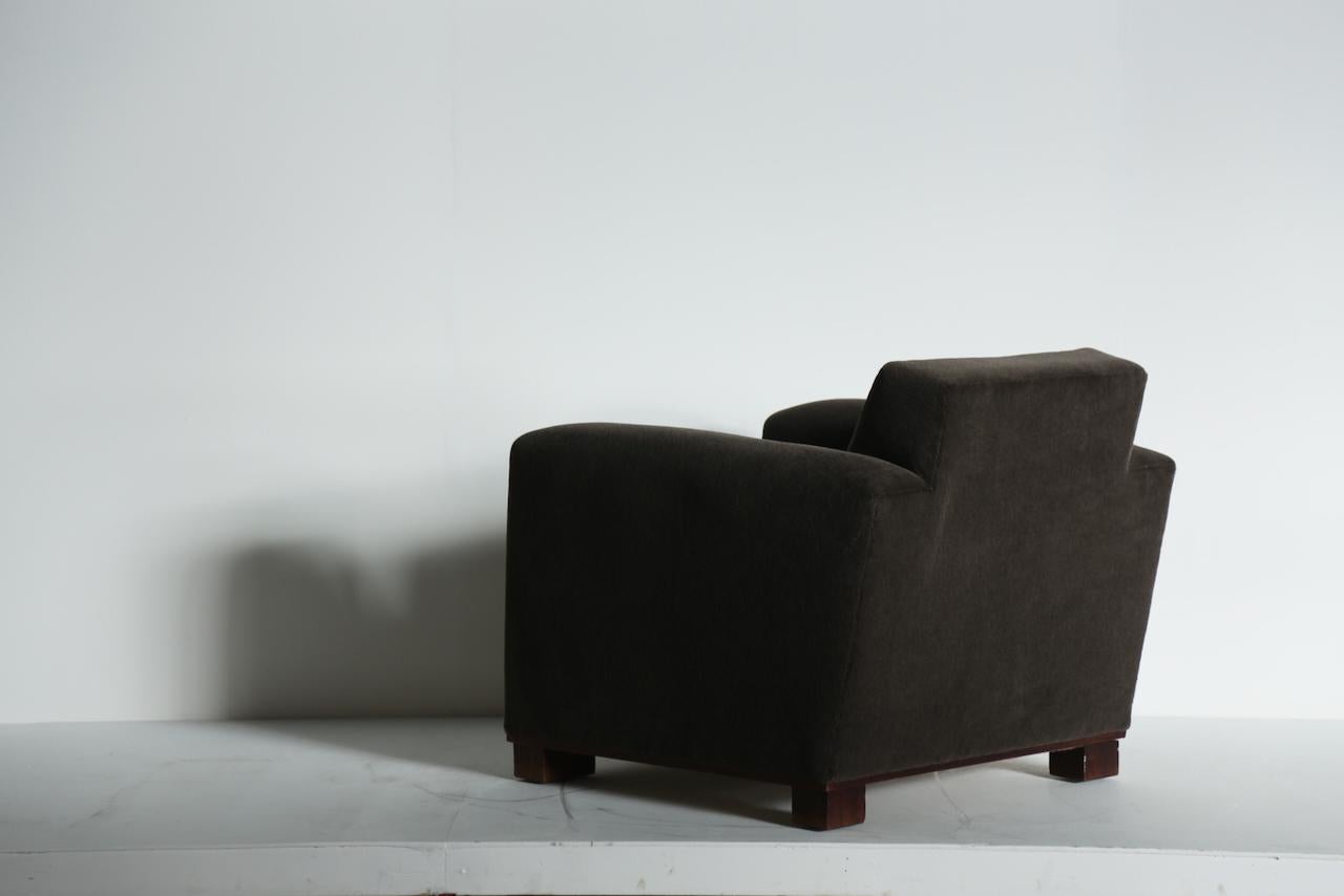 Un sillón, atribuido a Jacques Adnet, Francia, años 50 Art Decó en venta
