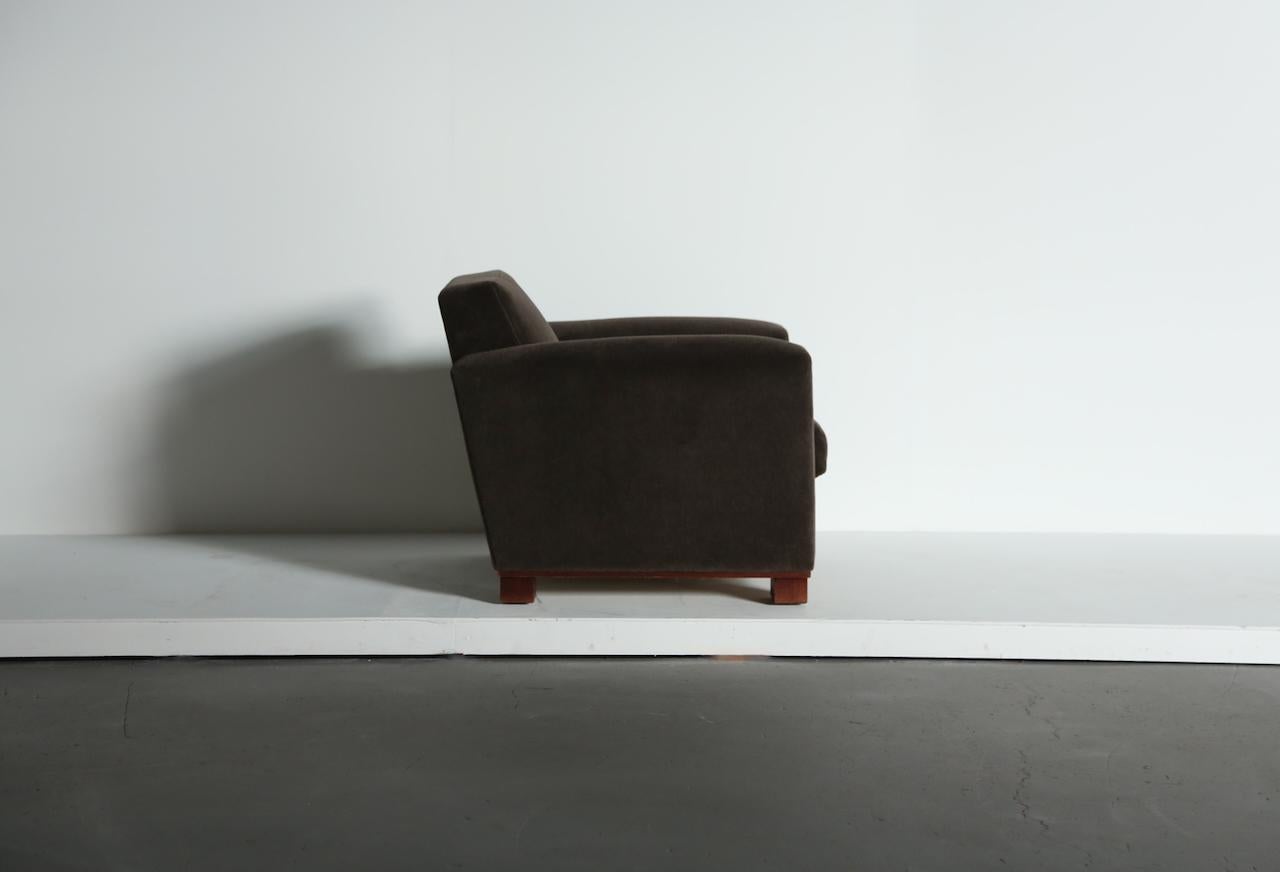 Un sillón, atribuido a Jacques Adnet, Francia, años 50 Francés en venta
