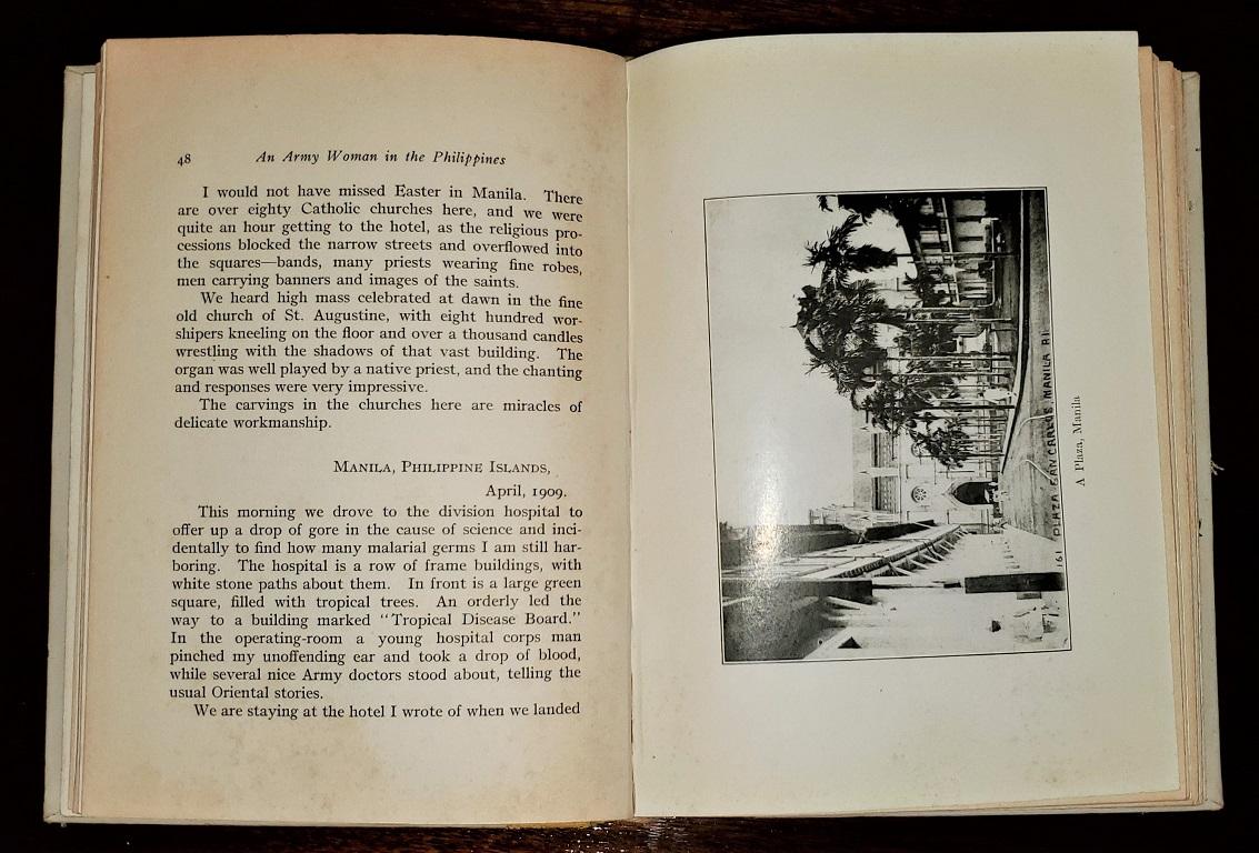 Army Woman in the Philippines and the Far East 1914 1st Edition In Fair Condition In Dallas, TX