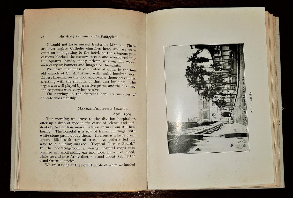 Army Woman in the Philippines and the Far East 1914 1st Edition In Fair Condition In Dallas, TX