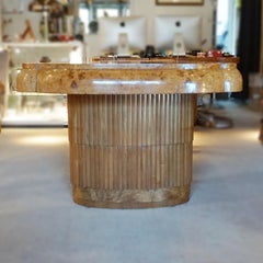 Art Deco 6-8 Seater Dining Room Table by Maurice Adams English, Circa 1935