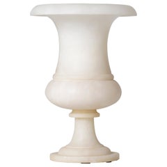 Art Deco Alabster Urn 'Uplighter' Lamp