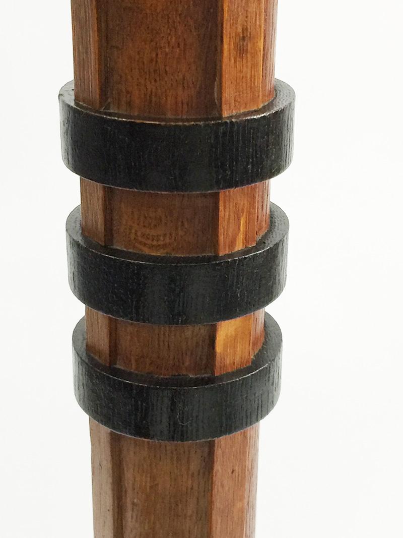 Lámpara de pie holandesa de estilo Art Déco Escuela de Ámsterdam, 1910-1920 siglo XX en venta
