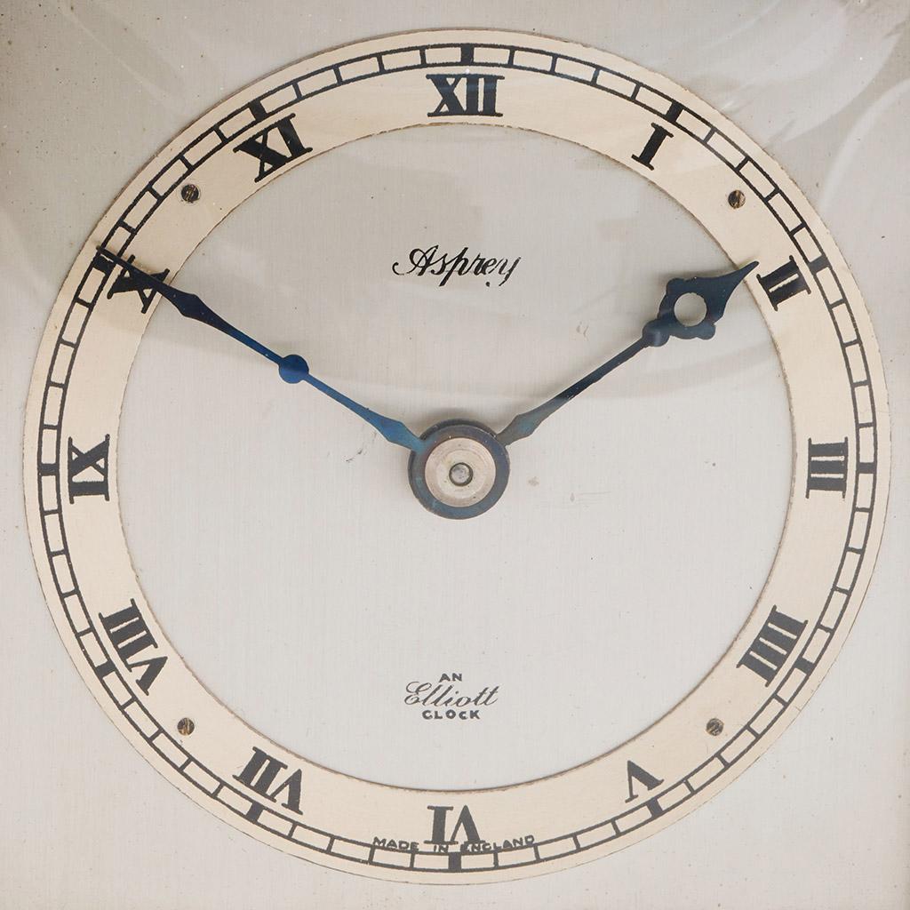 An Art Deco Asprey Elliot Clock  1