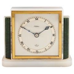 An Art Deco Asprey Elliot Clock 