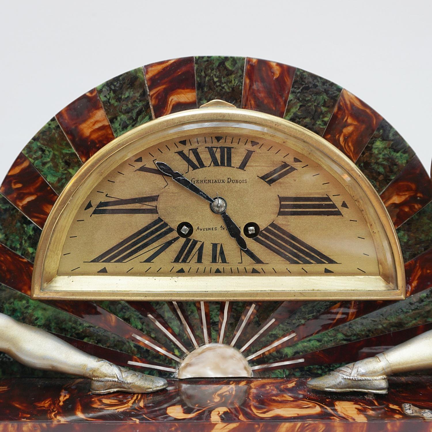 art deco clock