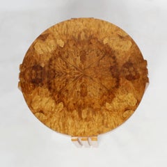 Art Deco Burr Walnut Veneered Coffee Table English, Circa 1930