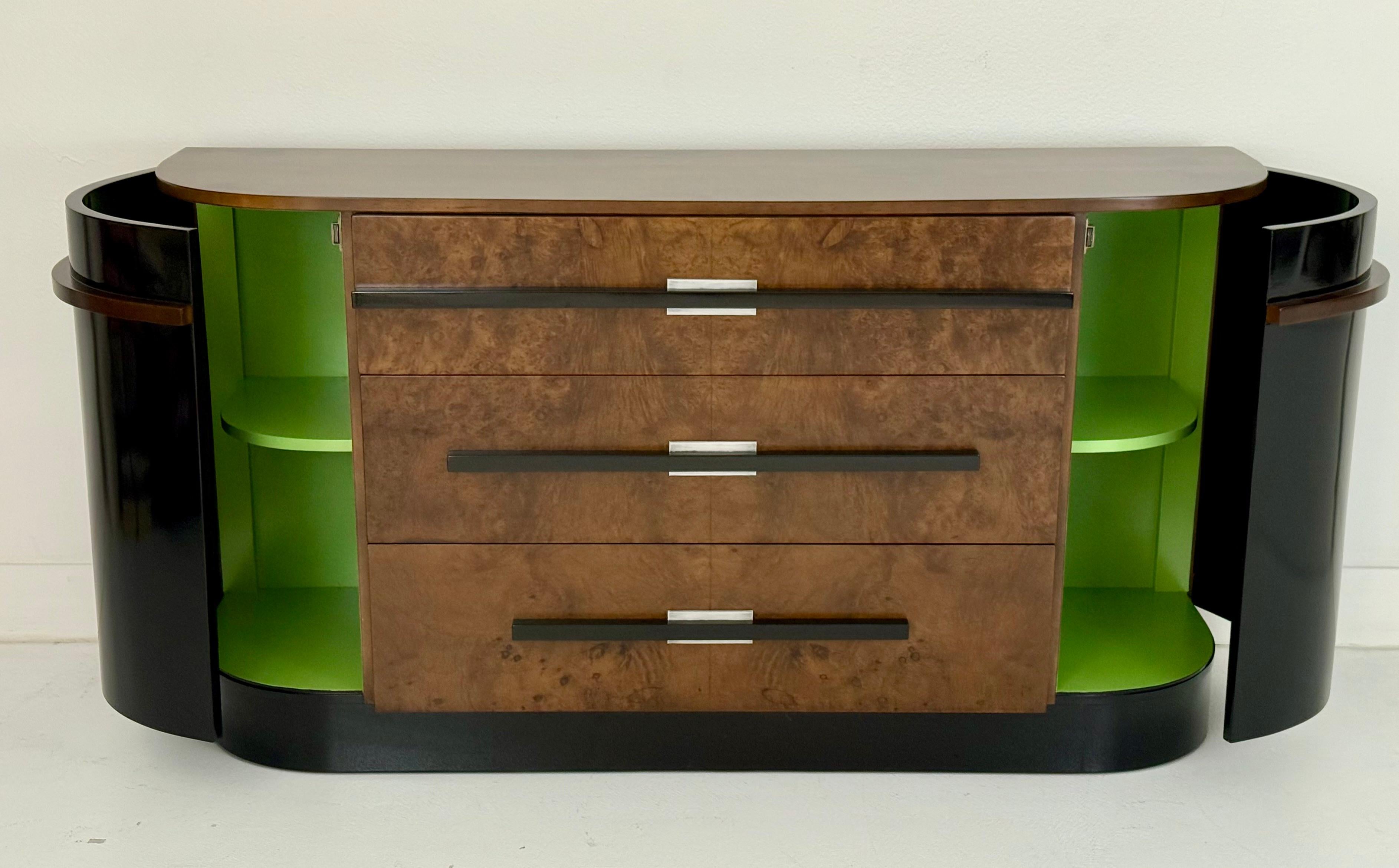 Painted An Art Deco Cabinet by Donald Deskey for Hamilton Manufacturing For Sale