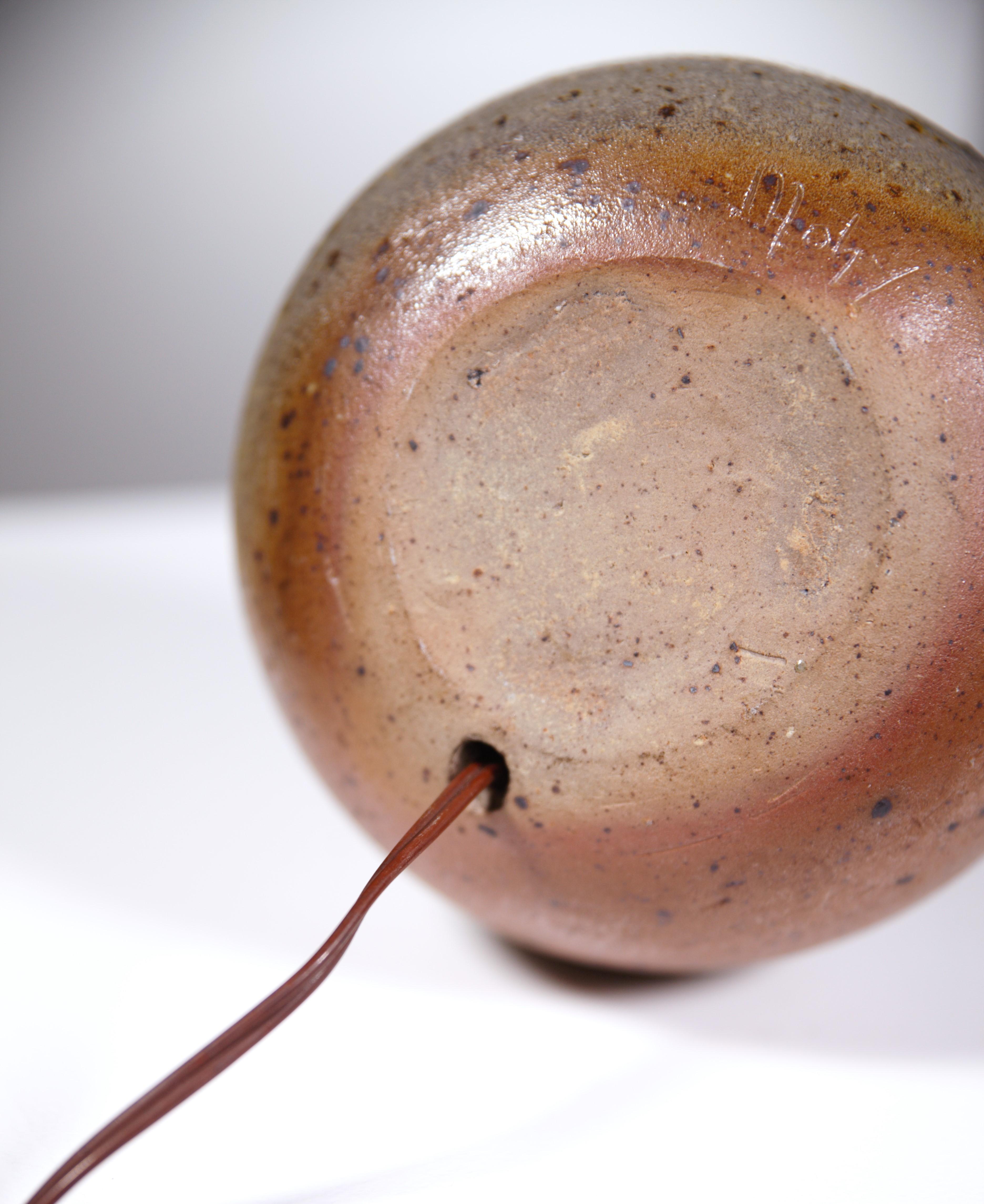 Lámpara de cerámica Art Decó Obra francesa Años 30 Cerámico en venta