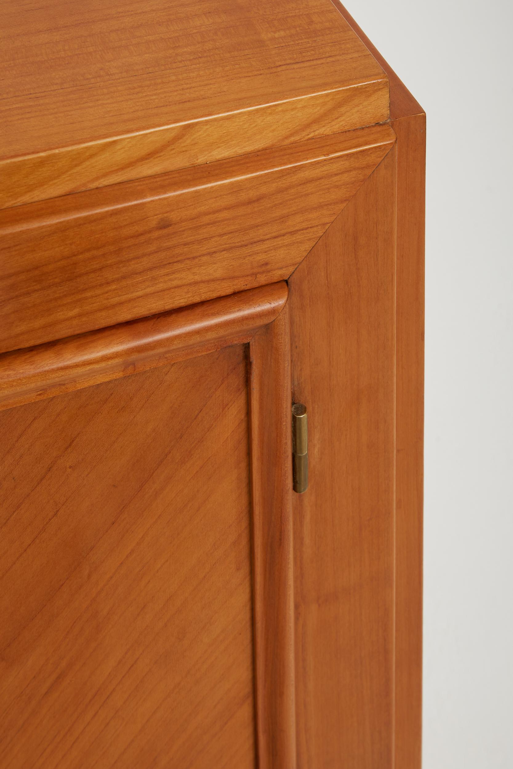 Art Deco Cherrywood and Bronze Sideboard 11