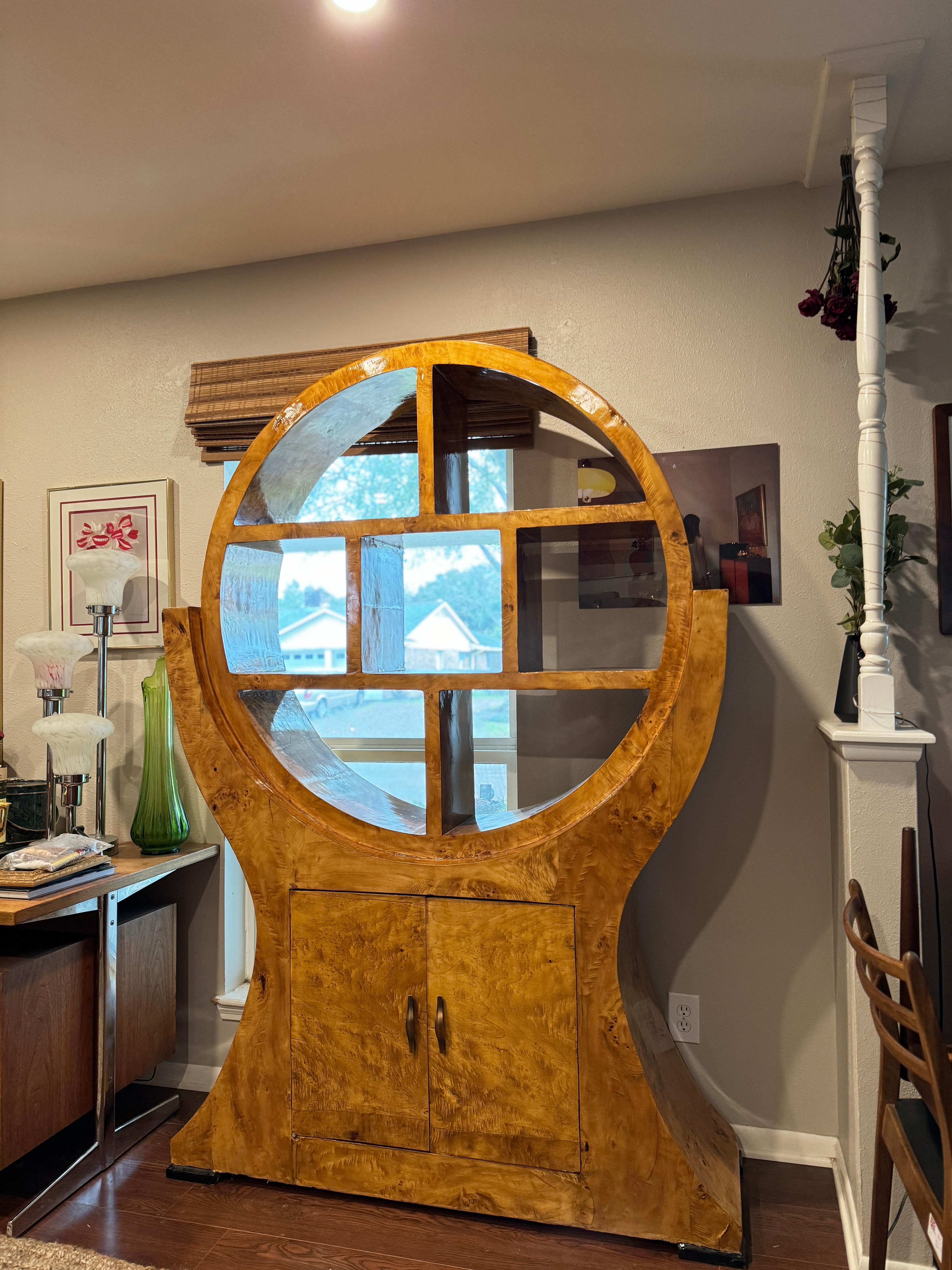 An Art Deco circular room divider. Not a vintage item. 9