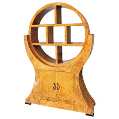 An Art Deco circular room divider. Not a vintage item.