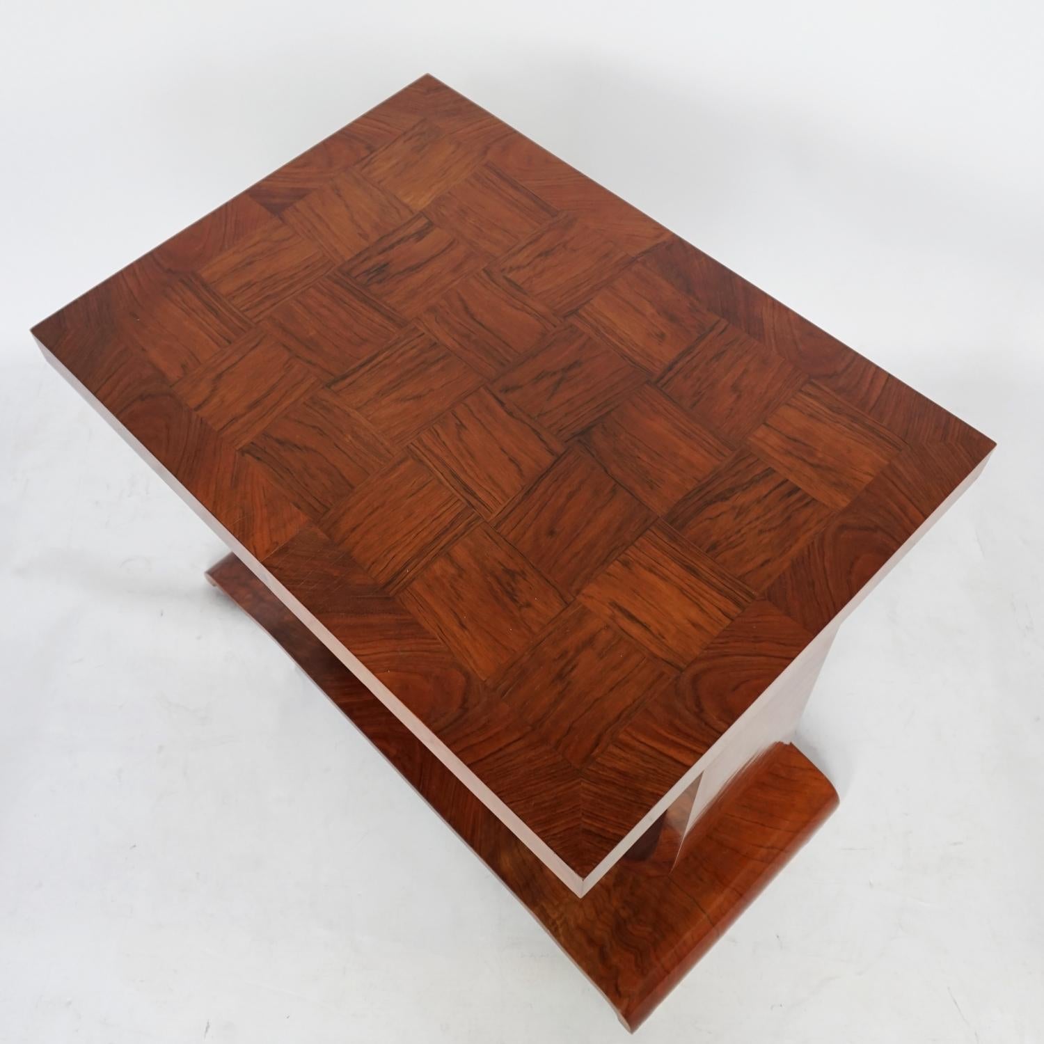 Walnut Art Deco Coffee/Side Table, English, Circa 1930