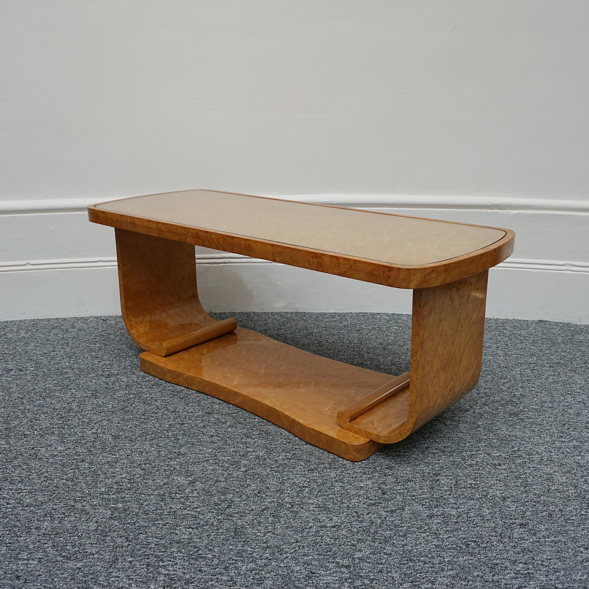 English An Art Deco Coffee Table by Harry & Lou Epstein