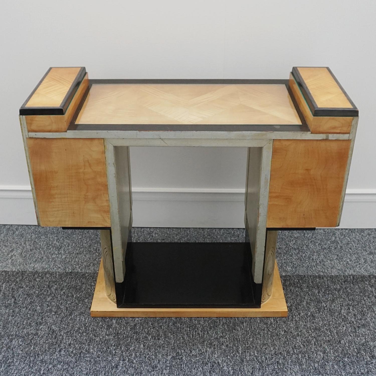 Art Deco Console Table by Serge Chermayeff for Waring & Gillows circa 1935 For Sale 11