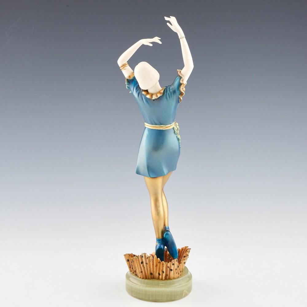 20th Century An Art Deco Dancer by Dorothea Charol, c1920 For Sale