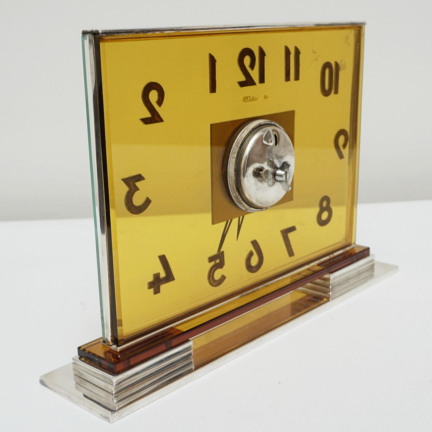 An Art Deco Desk Clock by Jaeger-LeCoultre 3
