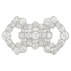 An Art Deco diamond brooch by Cartier