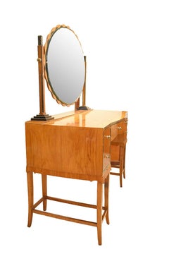 Art Deco Dressing Table by Herbert Richter for Bath Cabinet Makers