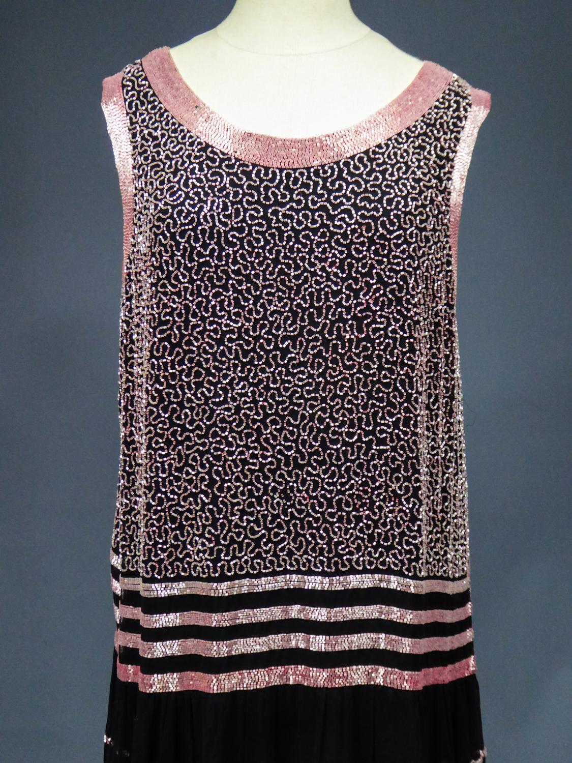 An Art Deco Flapper Dress for Ball Paris Circa 1927 3