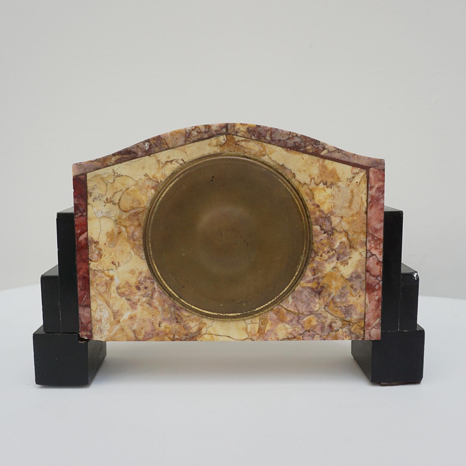 Early 20th Century Art Deco French Mantle Clock by DEP